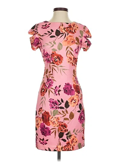 Pre-owned Alexia Admor Cocktail Dress In Pink