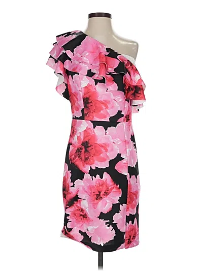 Pre-owned Alexia Admor Cocktail Dress In Pink