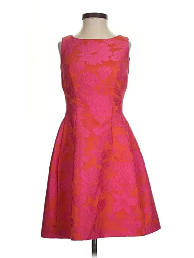 Pre-owned Alexia Admor Cocktail Dress In Pink