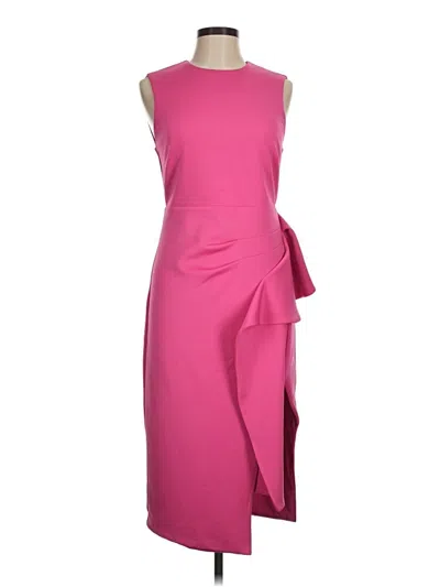 Pre-owned Alexia Admor Cocktail Dress In Pink