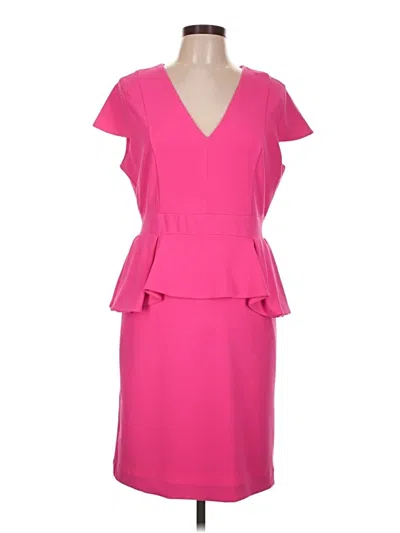 Pre-owned Alexia Admor Cocktail Dress In Pink