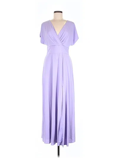Pre-owned Alexia Admor Cocktail Dress In Purple