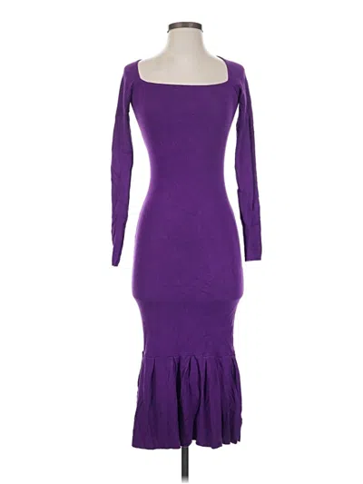 Pre-owned Alexia Admor Cocktail Dress In Purple