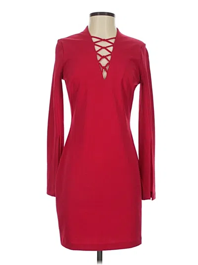 Pre-owned Alexia Admor Cocktail Dress In Red