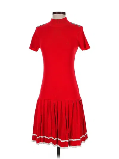 Pre-owned Alexia Admor Cocktail Dress In Red