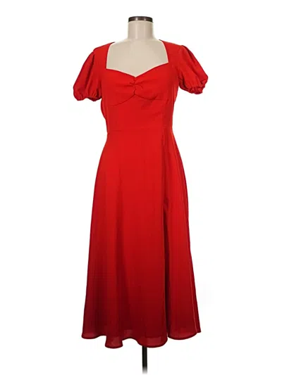 Pre-owned Alexia Admor Cocktail Dress In Red