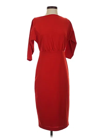 Pre-owned Alexia Admor Cocktail Dress In Red