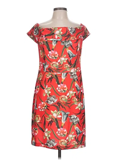 Pre-owned Alexia Admor Cocktail Dress In Red