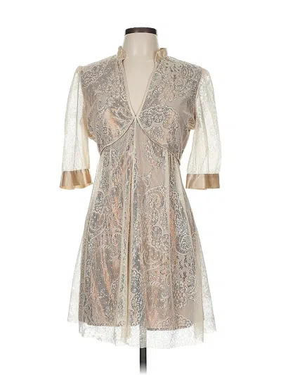 Pre-owned Alexia Admor Cocktail Dress In Silver