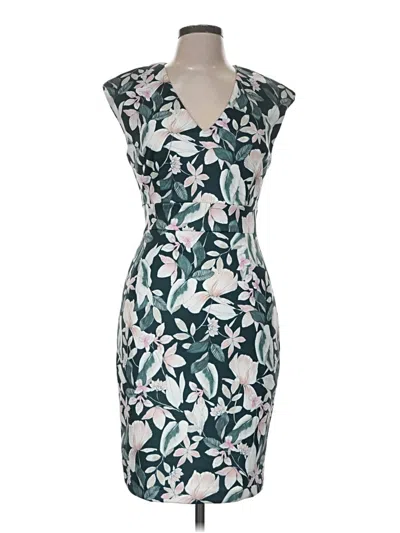 Pre-owned Alexia Admor Cocktail Dress In Teal