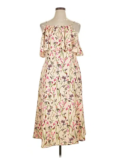 Pre-owned Alexia Admor Cocktail Dress In White