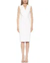 Alexia Admor Cora Ruched Asymmetric Sheath Dress