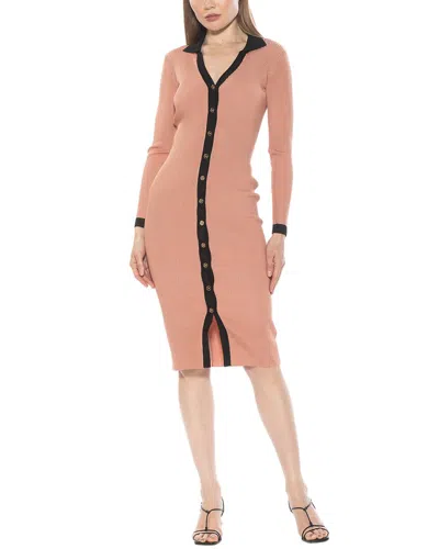 Alexia Admor Cordelia Dress In Camel