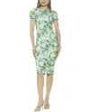 Alexia Admor Crysta Sheath Dress In Green