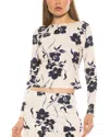 Alexia Admor Dahlia Boat Neck Top