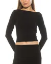 Alexia Admor Dahlia Boat Neck Top