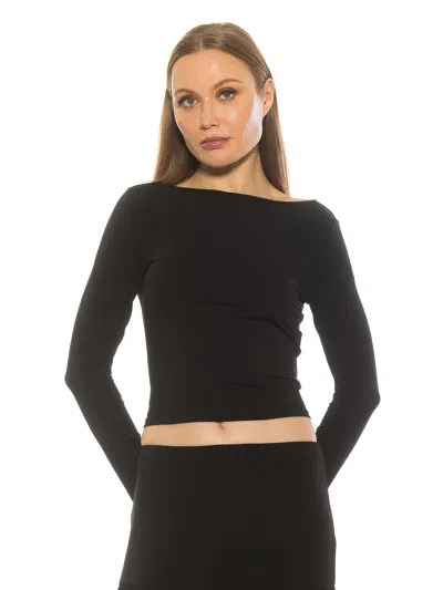 Alexia Admor Dahlia Shirt In Black