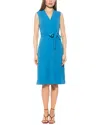 Alexia Admor Dane Tie Waist Midi Dress
