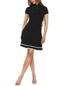 Alexia Admor Women's Devika Ribbed & Pleated Mini Dress