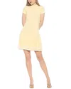 Alexia Admor Devika Fit And Flare Dress In Yellow