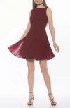 Alexia Admor Dianis Fit And Flare Minidress In Red
