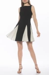 Alexia Admor Dianis Fit And Flare Minidress In Black