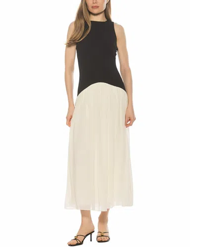 Alexia Admor Dorian Halter Neck Midi Dress In Multi
