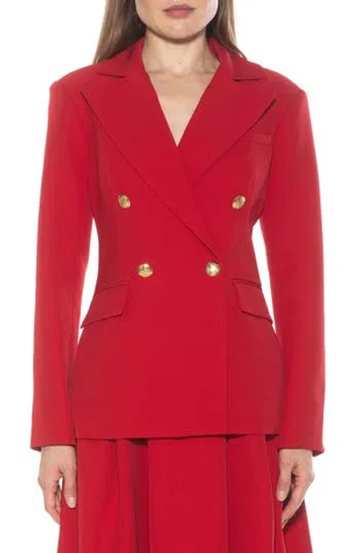 ALEXIA ADMOR ALEXIA ADMOR DOUBLE BREASTED JACKET