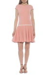 Alexia Admor Drop Waist Dress In Pink