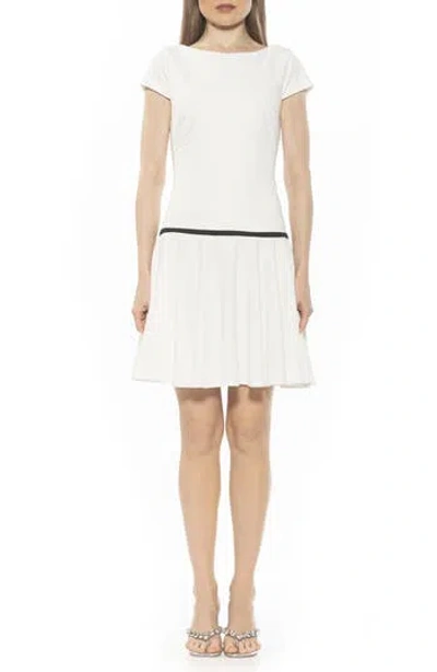 ALEXIA ADMOR ALEXIA ADMOR DROP WAIST DRESS