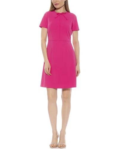 Alexia Admor Eira A-line Dress In Pink