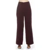 Alexia Admor Elia High Waist Pleat Wide Leg Pants In Brown