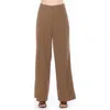 Alexia Admor Elia High Waist Pleat Wide Leg Pants In Brown
