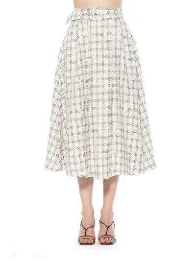 ALEXIA ADMOR ELINE TWEED SKIRT
