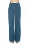 Alexia Admor Ellie Pleated Wide Leg Pants In Teal
