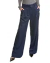 Alexia Admor Elodie Belted Wide Leg Pant In Blue