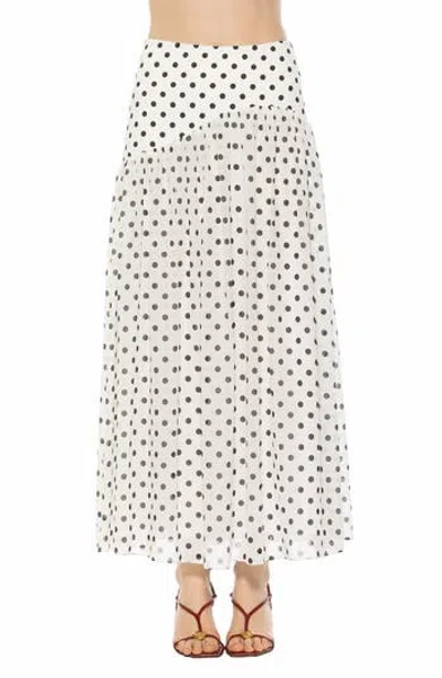 Alexia Admor Eris Asymmetric Drop Waist Maxi Skirt In Neutral