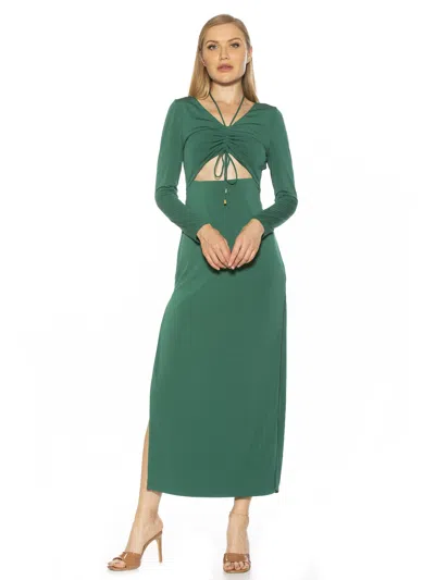 Alexia Admor Farish Dress In Gold