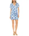Alexia Admor Fione V-neck Sheath Minidress