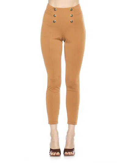 Alexia Admor Freyja Legging In Brown