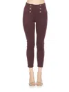 Alexia Admor Freyja Suede Legging In Red