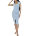 Alexia Admor Gia Sweetheart Neck Sheath Midi Dress