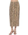 Alexia Admor Ginni Stretch Cotton Midi Skirt In Multi