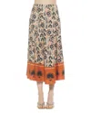 Alexia Admor Hadley Stretch Cotton Midi Skirt