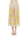 Alexia Admor Hadley Stretch Cotton Midi Skirt