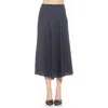 Alexia Admor Eliza Pleated Knit Skirt In Navy