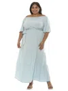 Alexia Admor Harlow Maxi Dress - Plus Size In Blue