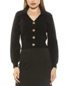 Alexia Admor Hazel Cardigan In Black