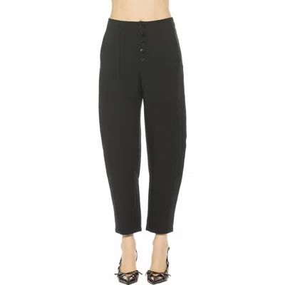 Alexia Admor Hollis Barrel Pants In Black