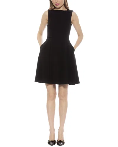 Alexia Admor Ida A-line Dress In Black